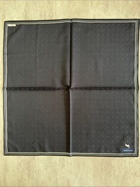Polo by Ralph Lauren Black and White Polka Dot Pocket Square